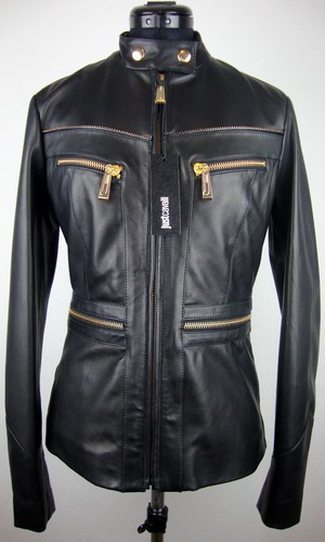 Just cavalli giacca pelle lady - pelle,
