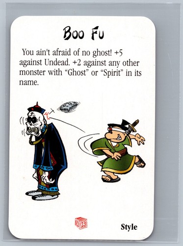 Carta promo munchkin boo - carta,