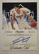 DANILO GALLINARI PANINI AUTOGRAFATA 2012-13 AUTHENTIC PRESTIGE AUTO BASKET