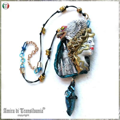 Gioiello aquila reale amuleto - gioiello,