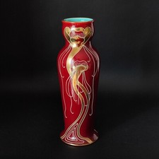 Vaso da fiori liberty - Sarreguemines - Inizio '900 - Art Nouveau  (cod. 858)