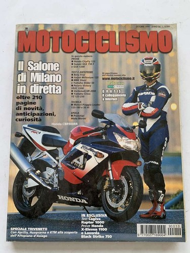Motociclismo ottobre 1999 - motociclismo,