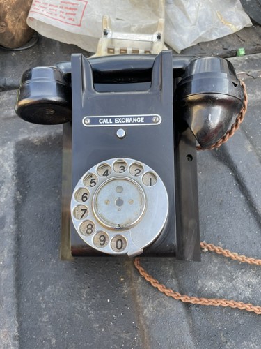 Vintage bakelite rotary - vintage,