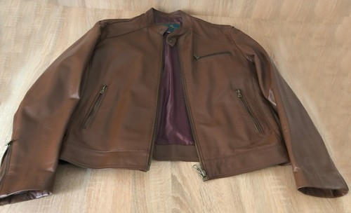 Giubbotto marrone biker - giubbotto,