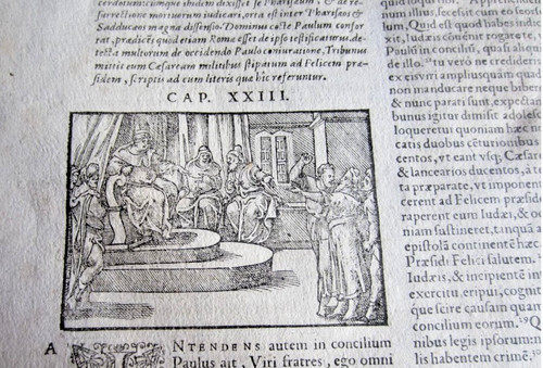 Sacra bibbia 1569 lione - sacra,