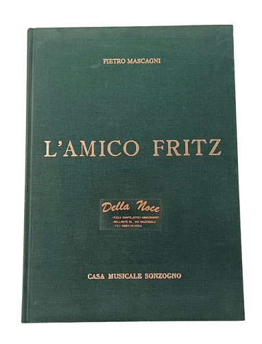 Spartito amico fritz pietro - spartito,