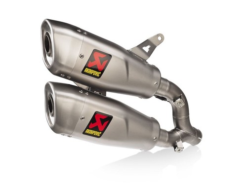 Coppia terminali akrapovic - terminali,