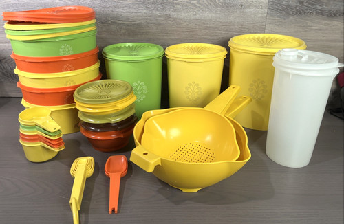 Vintage tupperware lot - vintage,