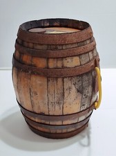 Botte in legno piccola usata antica 2 Lt. per vino esposizione rustica vintage