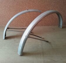 Coppia di parafanghi anteriore e posteriore per mountain bike da 26