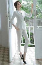 Tailleur completo donna bianco