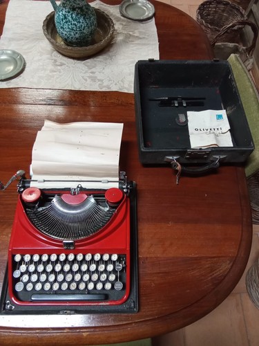 Macchina scrivere olivetti - macchina, da