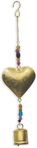 Boho campana cuore - a, oro