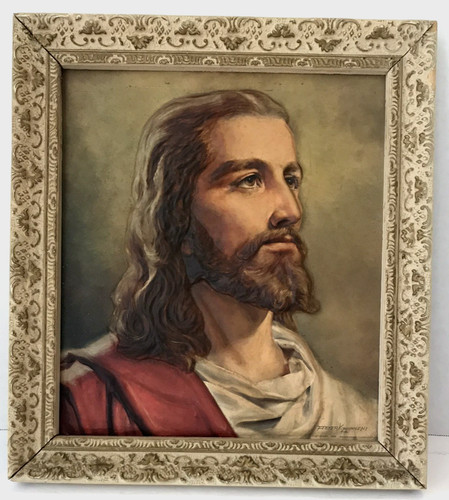 Quadro testa gesù in - quadro, di