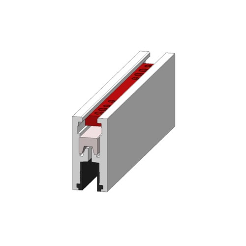 Profilo pinza per anta - , in