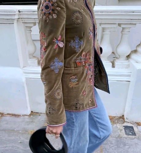 Giacca blazer zara verde - giacca,