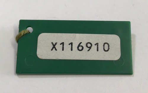 Rolex green tag hangtag - green,