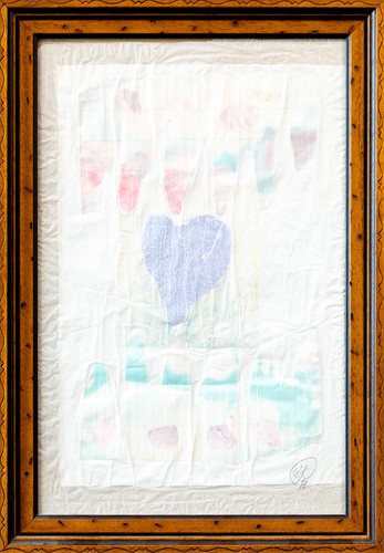 Quadro astratto cuore 1998 - cuore,