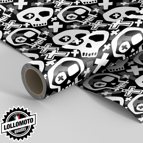 Pellicola stickersbomb teschi - stickersbomb,