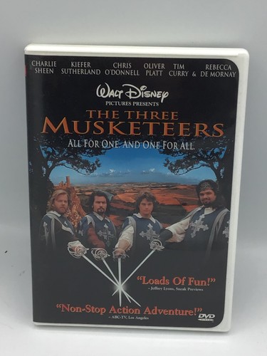 The three musketeers dvd 1993 - the,