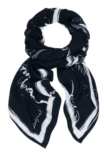 Desigual sciarpa lettn - desigual,