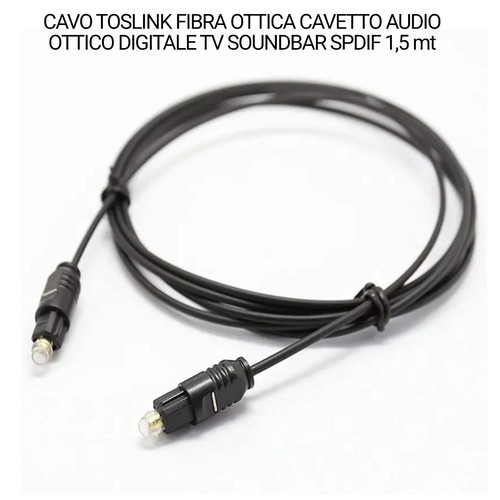 Cavo toslink fibra ottica - cavo,