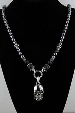  Collana uomo biker rosario