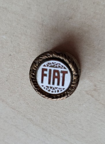 Vintage enamel fiat - vintage, threaded