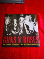 GUNS'N'ROSES LP VINILE LIVE AT THE RITZ 1988 LIMITED EDITION 500 COPIE SIGILLATO