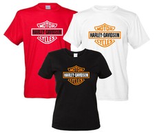 Harley Davidson Maglietta Tributo T-shirt Moto Motociclista personalizzata
