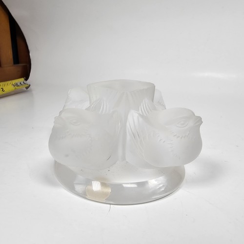 Vtg lalique nogent pedestal - vtg,