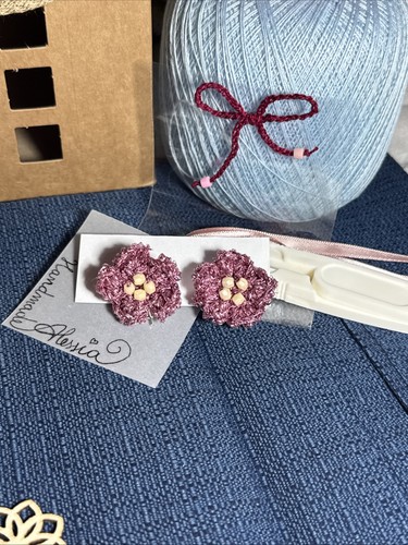 Orecchini handmade uncinetto - orecchini,