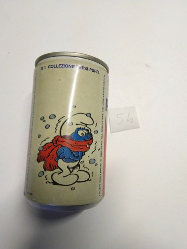 Lattina puffi pepsi figura - puffi,