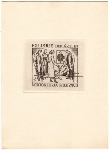 Heinrich ilgenfritz exlibris - heinrich, ilgenfritz:
