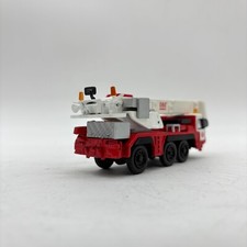 MODELLINO CAMION POMPIERI GRUE LIEBHEN TM 10 40 G3 1990 - DEL PARDO - SCALA 1:80