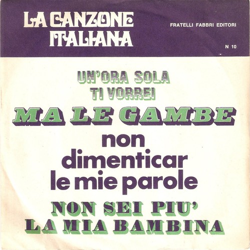 Canzone italiana enzo - la,