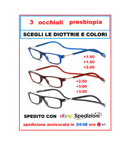 Occhiali calamita magnetici - 3,