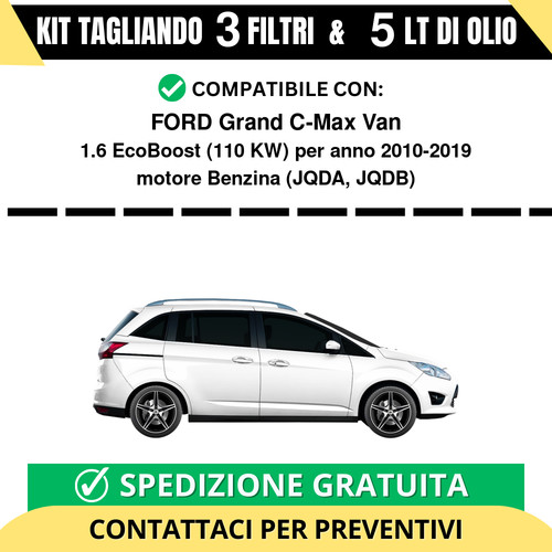 Tagliando per ford grand max - tagliando, c-max