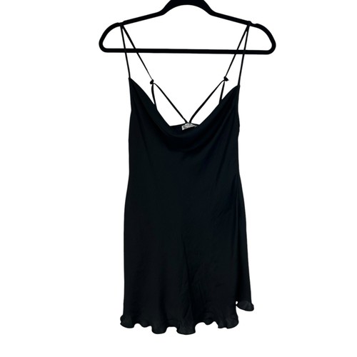 Top tunica raso con cinturino
