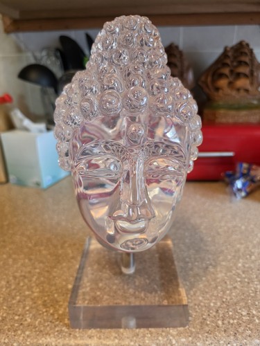 Testa buddha lucite - buddha,