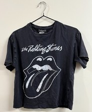 Rolling Stones Crop Top From
