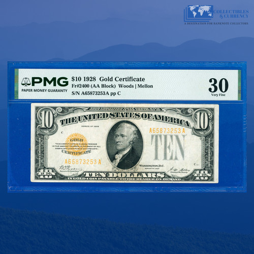 2400 1928 dieci - 1928, dollari
