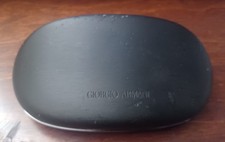 Custodia porta occhiali Armani rigido nero