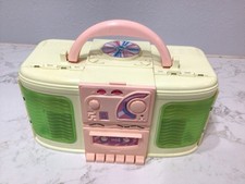 Playset Vintage Barbie Rock 'n Roll Radio House 1999 Radio Testata e Funzionante!