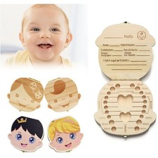 PORTA DENTINI SCATOLA IN LEGNO