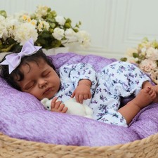 Reborn Baby Dolls Black Girl -