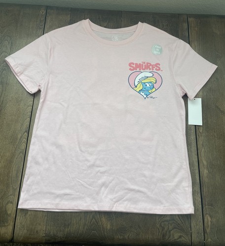 Shirt rosa the smurfs - t-shirt,