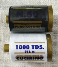 2 SPOLETTE DI PURO COTONE 100%