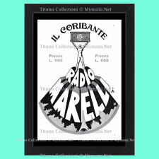 Anni '30  * Pubblicità Originale "Radio Marelli, il Coribante, Prezzo L. 1150" C
