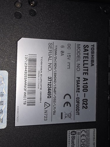 Portatile toshiba satellite - pc,